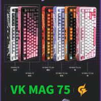 瓦尔基里VK MAG 75电竞磁轴键盘：全新磁轴体验，精准操控