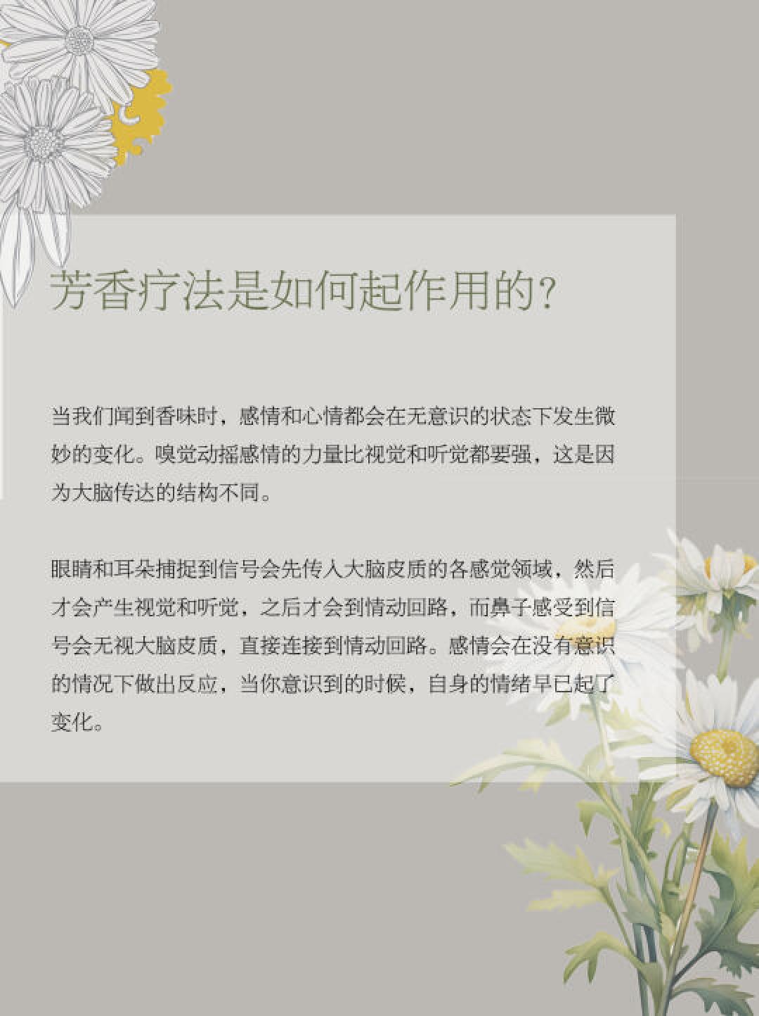 精油的神奇力量：如何通过芳香疗法提升情绪与心理健康