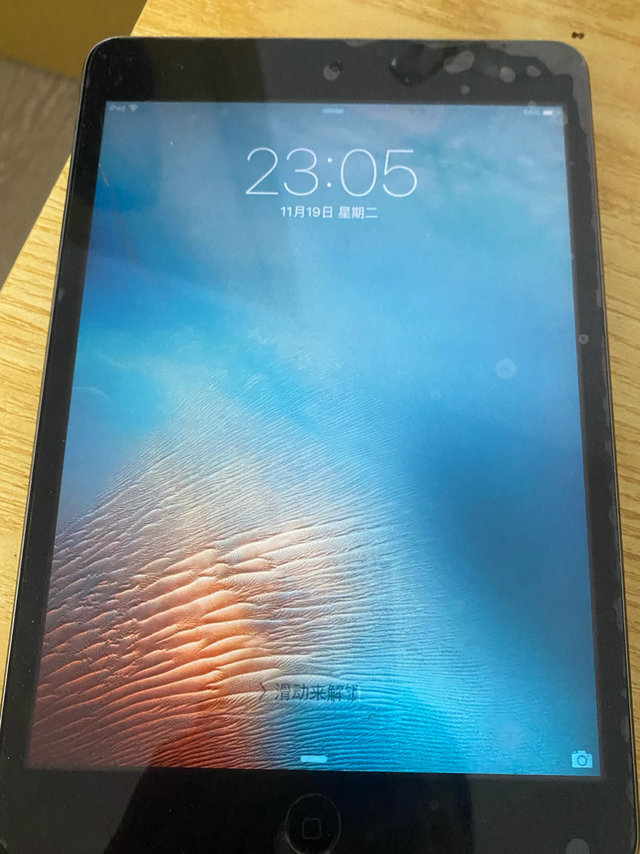 iPadmini 只有 40元的价值了，还能看电子书了