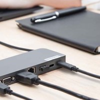 手机电脑拓展坞怎么选？拆解报告：联想USB C迷你拓展坞 5D20V79344 4K 60HZ RTL8153B 常用的都有了……