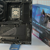 9800X3D好搭档，微星X870E CARBON WIFI主板