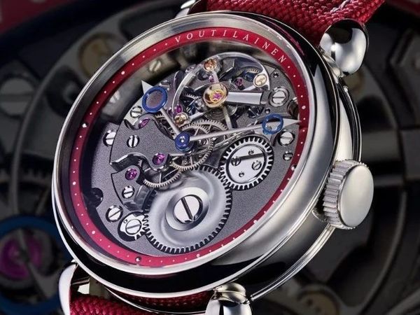 Voutilainen KV20i Reversed反转樱桃，将机芯反转呈现在表盘上