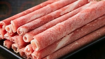 恒都国产谷饲原切牛肉卷：火锅盛宴的绝佳主角