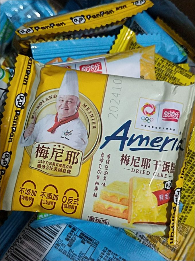 盼盼梅尼耶干烙蛋糕饼干