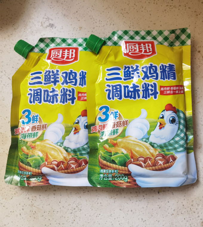 厨邦其他调味品怎么样 厨邦三鲜鸡精,200g带嘴袋装