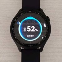 华为HUAWEI WATCH 3 活力款 黑色氟橡胶表带 46mm表盘华为手表运动智能表eSIM独立通话鸿蒙系统男女