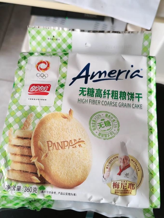 美味又健康盼盼梅尼耶无糖高纤饼干来袭