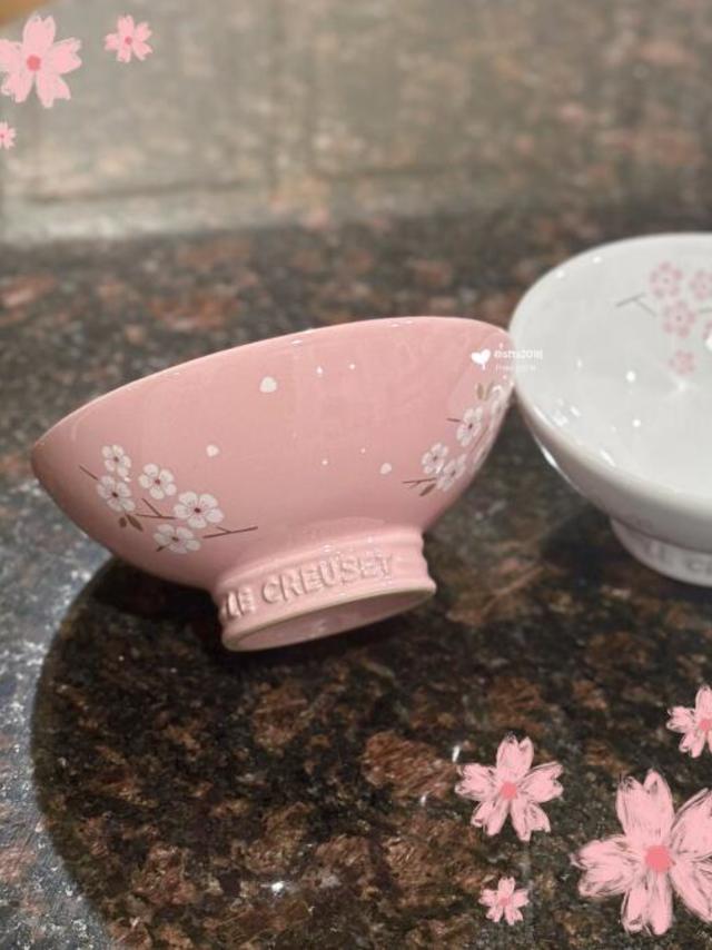 🌸 酷彩Le Creuset 樱花日式饭碗「茶碗」 🌸