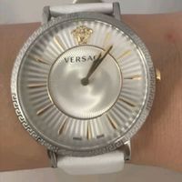 范思哲（VERSACE）瑞士手表白月光石英女表生日送女友VEJL00122