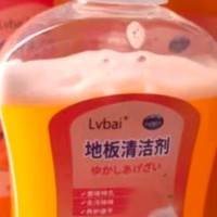 Lvbai地板清洁剂瓷砖清洁剂 拖地清洁液木地板砖石材抑菌去污500ml*4瓶