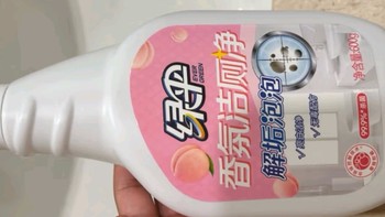 绿伞蜜桃香氛洁厕液600g×2瓶：清洁与香氛的双重盛宴