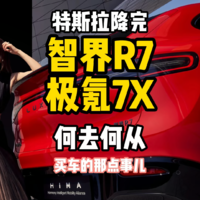 特斯拉降完 智界R7 极氪7X 何去何从