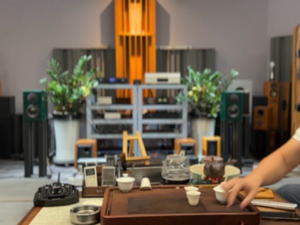 绿皮丹麦 #丹拿DYNAUDIO 声学LS5/12A谭咏麟#悦脚架#hifi音响#凤凰单丛茶#发烧友#发烧音响器材