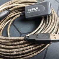 20多元10米 Usb 延长线，带信号放大器和磁环，到底值不值