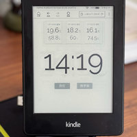 为了让kindle站起来充电，9.8买了款底座