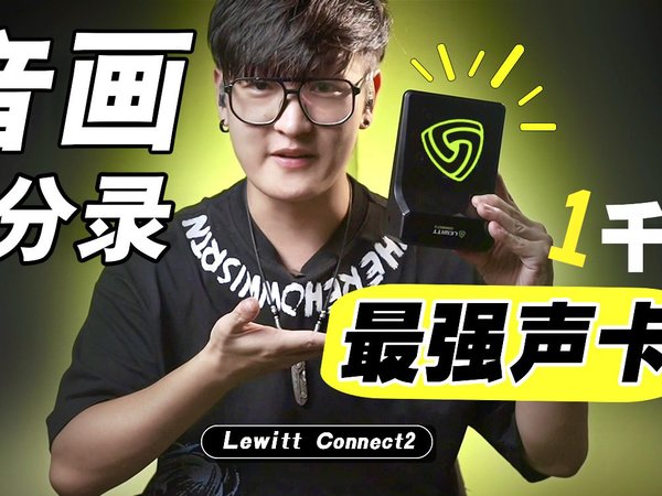 【Gengo严选】音画分录设备揭秘！1k档最强声卡-莱维特c2