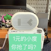 1元的小度智能音响你抢了吗？