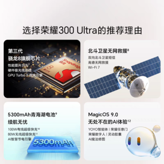 荣耀300 Ultra发布，4199元起!