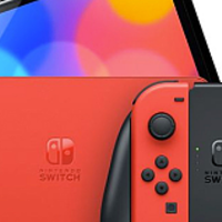 喜欢这款吗？Switch OLED马力欧限定版！游戏迷必备神器