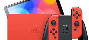 喜欢这款吗？Switch OLED马力欧限定版！游戏迷必备神器