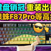 爆款机械键盘染上等高线了？狼蛛F87Pro体验