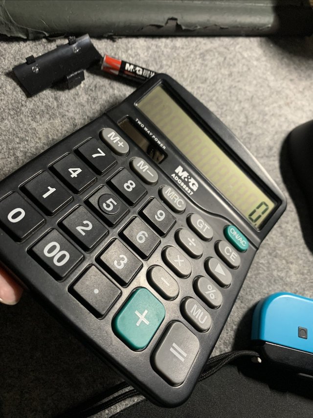 只要有光就能用的计算器