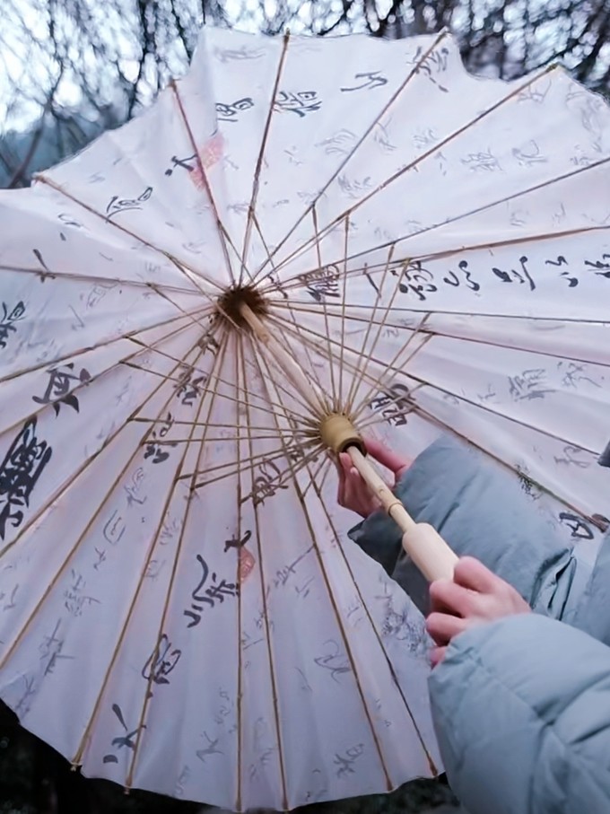 古风雨伞壁纸图片