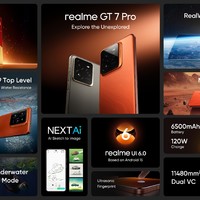 真我 Realme GT7 Pro 海外发布, 3年Android更新