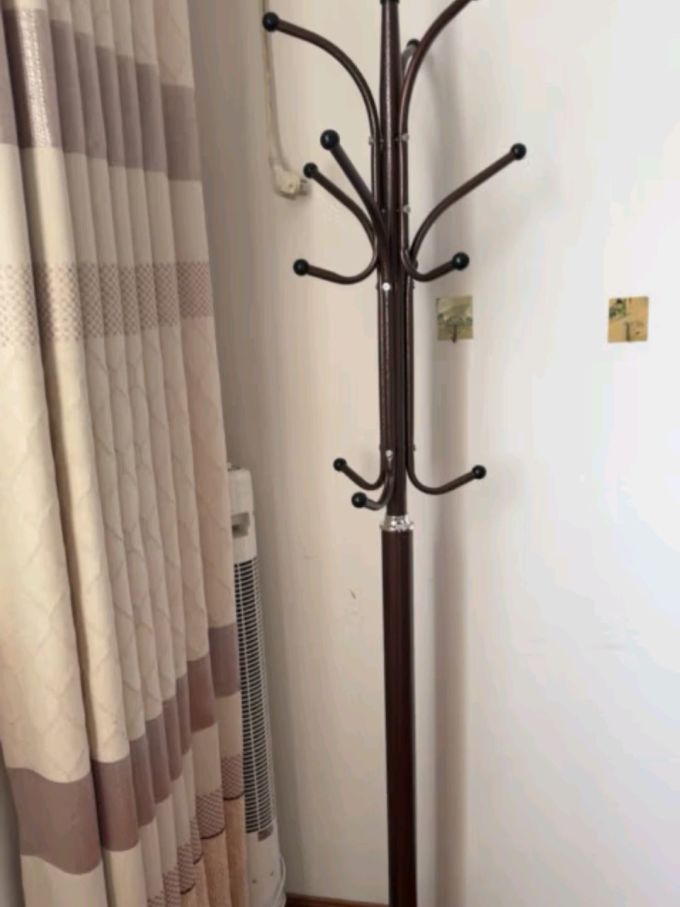 栖音阁衣架落地衣帽架卧室挂衣架落地衣服架子客厅挂包架家用大衣架