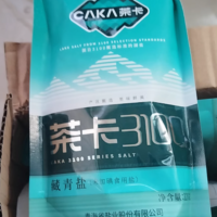 【国企直营】茶卡3100藏青盐4袋无抗结剂盐未加碘食用盐湖盐