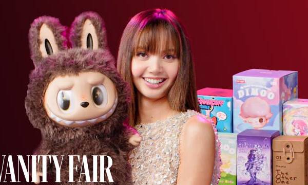 Vanity Fair官方更新Lis/a's Secret Obsession with POP MART 泡泡玛特真该给她发代言费了~ Super-蠍子的微博视频