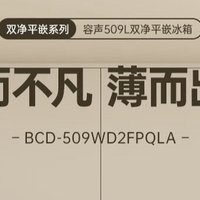 容声 BCD-509WD2FPQLA 十字冰箱 509L 白