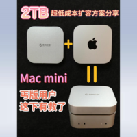 Macmini M4刚需！奥睿科MiniMate桌面硬盘测速