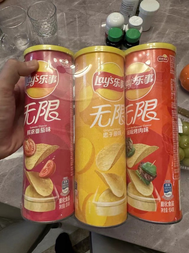 乐事罐装薯片，我的追剧小搭档！