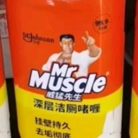 威猛先生（Mr Muscle）洁厕灵 750g*2瓶 柠檬草香 洁厕剂