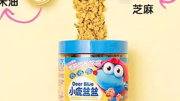 小鹿蓝蓝海苔肉松：海洋风味，健康之选！