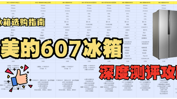 冰箱深度测评|2K就能买的双开门冰箱，美的607冰箱品质究竟如何？