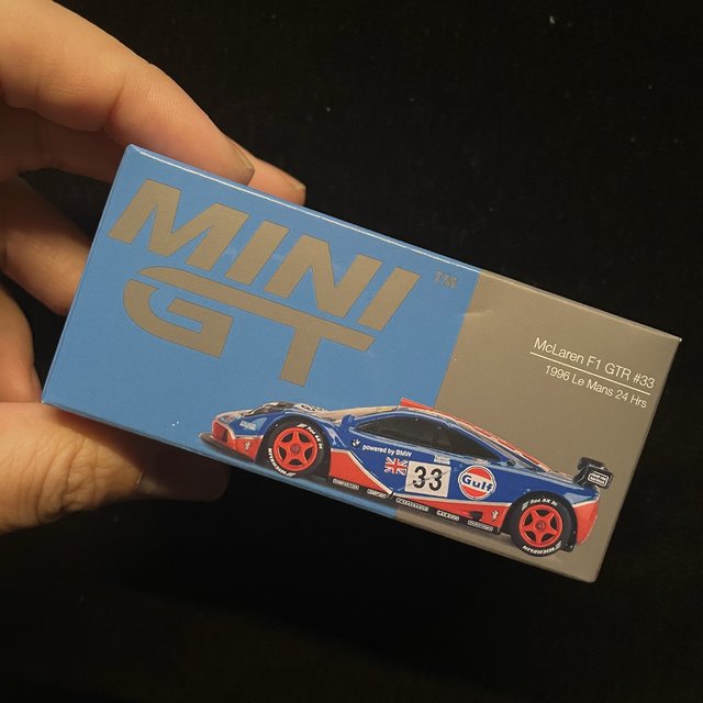 MiniGT 迈凯轮 F1 GTR #33 海湾涂装