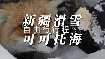 新疆滑雪自由行D3可可拓海滑雪场