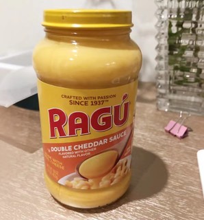 🍔RAGU切达芝士酱，汉堡的灵魂伴侣！