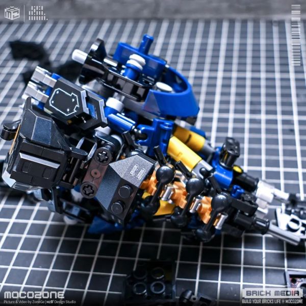 TOP TOY-甲斐之虎暗夜版积木！完成品很吸引人！_积木拼插_什么值得买