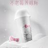 喜茶 × Hello Kitty 联名推出“不老莓养眼杯”，12月20日开启银粉圣诞季