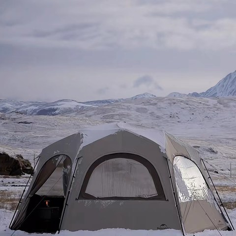 轻松搭建，尽享自然：NatureHike挪客 云界六角自立速开帐篷