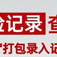 出险记录查询，“打包录入记录”什么意思？