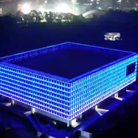 三思LED│成都城东体育公园建筑泛光与显示方案