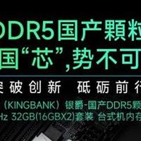 国产把内存价格打下来 首款国产颗粒DDR5内存来了