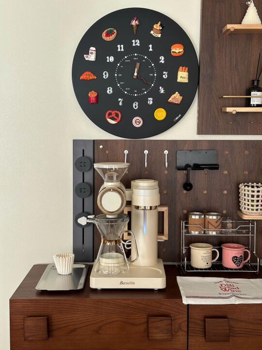 满而不乱的咖啡角☕️陈列喜欢，藏着实用