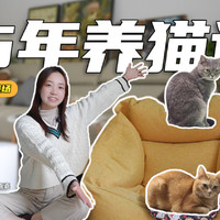 这大概就是人养猫的原因！二猫家庭近5年记录