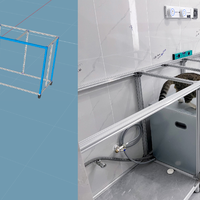 手搓全屋家具，从零开始DIY铝型材橱柜全过程：框架篇，超详细