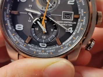 西铁城H820机芯光波手表视频教程说明书